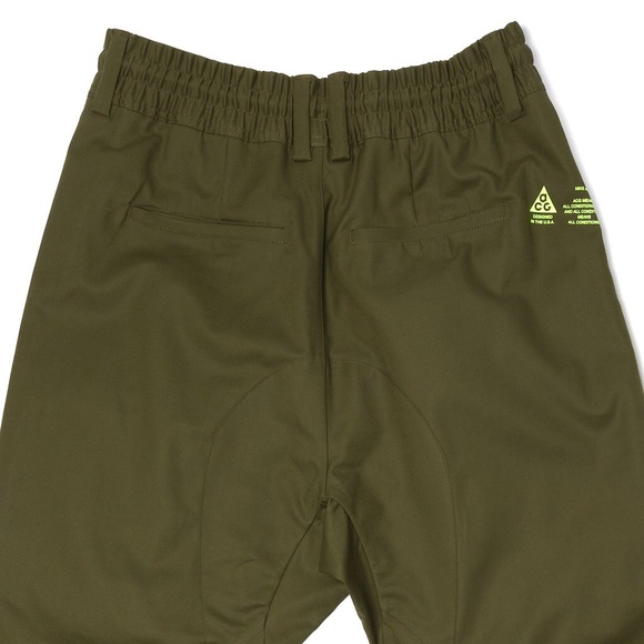 NEW Nike NikeLab ACG Cargo Jogger Pants Olive Mens - Picture 5 of 8